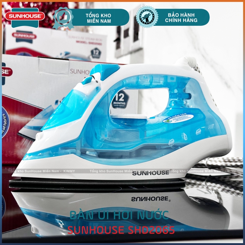 Bàn ủi hơi nước Sunhouse SHD2065 -1600W - Bảo hành 12 tháng